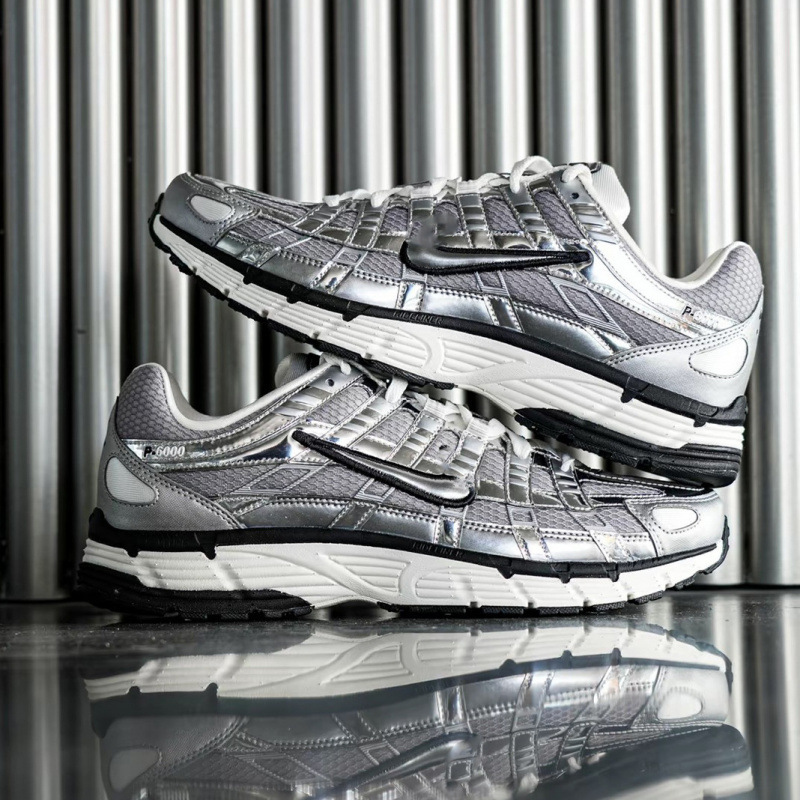 Original P-6000 Mesh Breathable Running Shoes, Millennium-Style Liquid Silver Retro Dad Shoes for Men and Women, Casual Sports Shoes Original P-6000 Mesh Breathable Running Shoes, Millennium-Style Liquid Silver Retro Dad Shoes for Men and Women, Casual Sports Shoes
