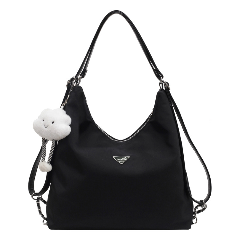 Transfronterizo superfire nylon gran capacidad tote bag2025 nuevo ocio versátil mochila simple mochila mujer