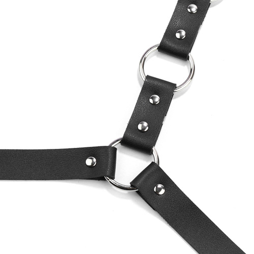 Erotic  hot pole dance belt female bondage bondage props role-playing PU leather ladies punk rock style belt