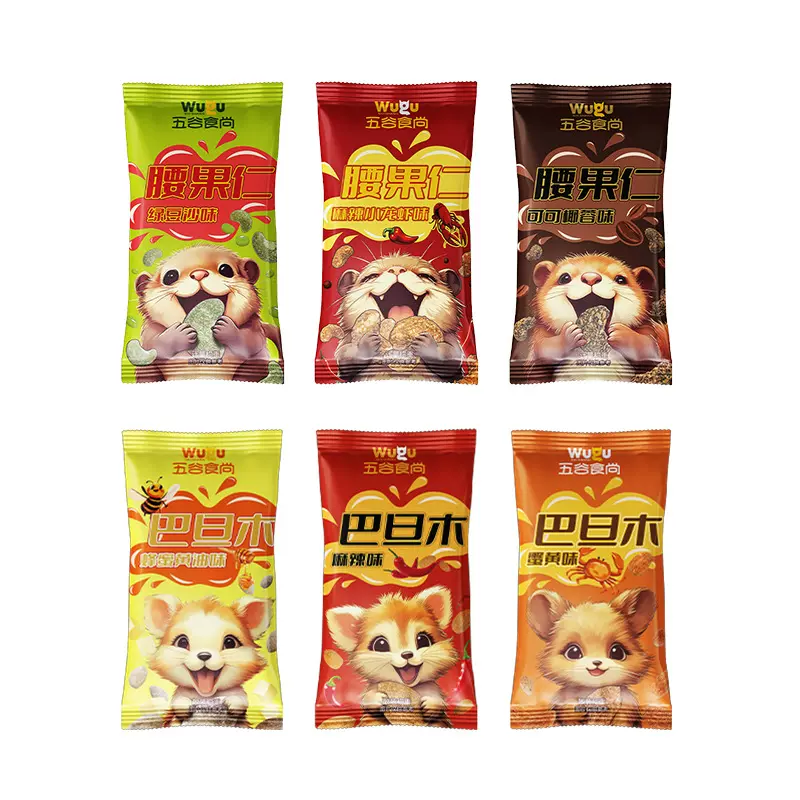 风味坚果腰果巴旦木香脆椰蓉可可蜂蜜黄油麻辣豆沙扁桃仁休闲零食