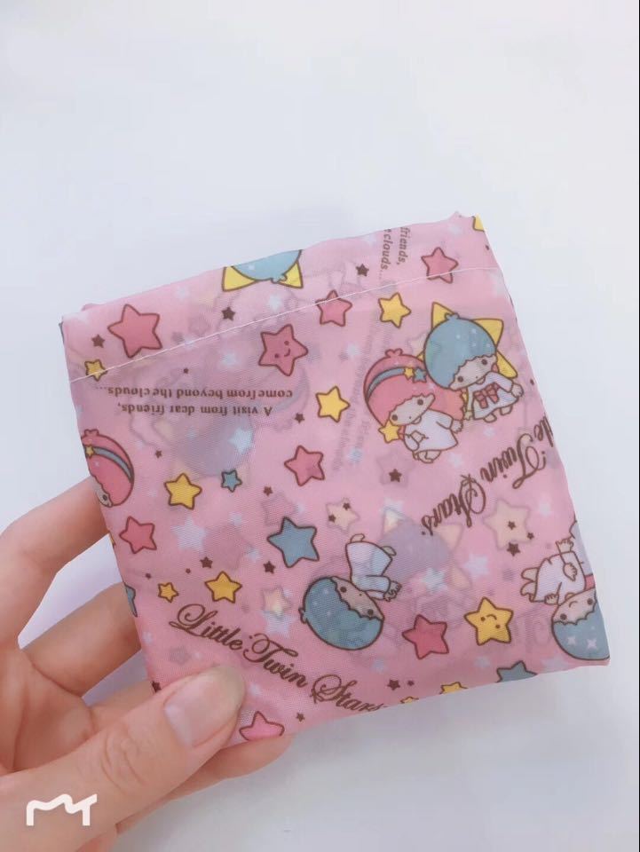Cartoon small folding shopping bag, polyester