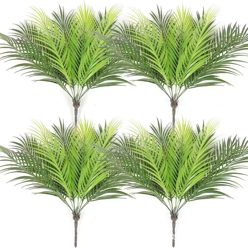 A variety of 9.12.18 large iron leaves fern loose sunflower simulation plant wall Persian grass wedding fake flower ornaments