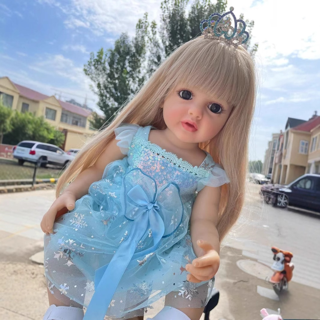 Muñeca de Simulación Princesa 55 cm de Vinilo image 2