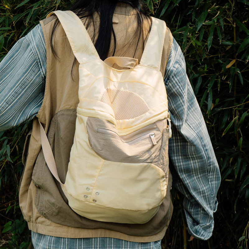 アウトドア登山バッグ折りたたみスキンバッグ女性の大容量バックパックポータブル防水ハイキングバックパック|undefined
