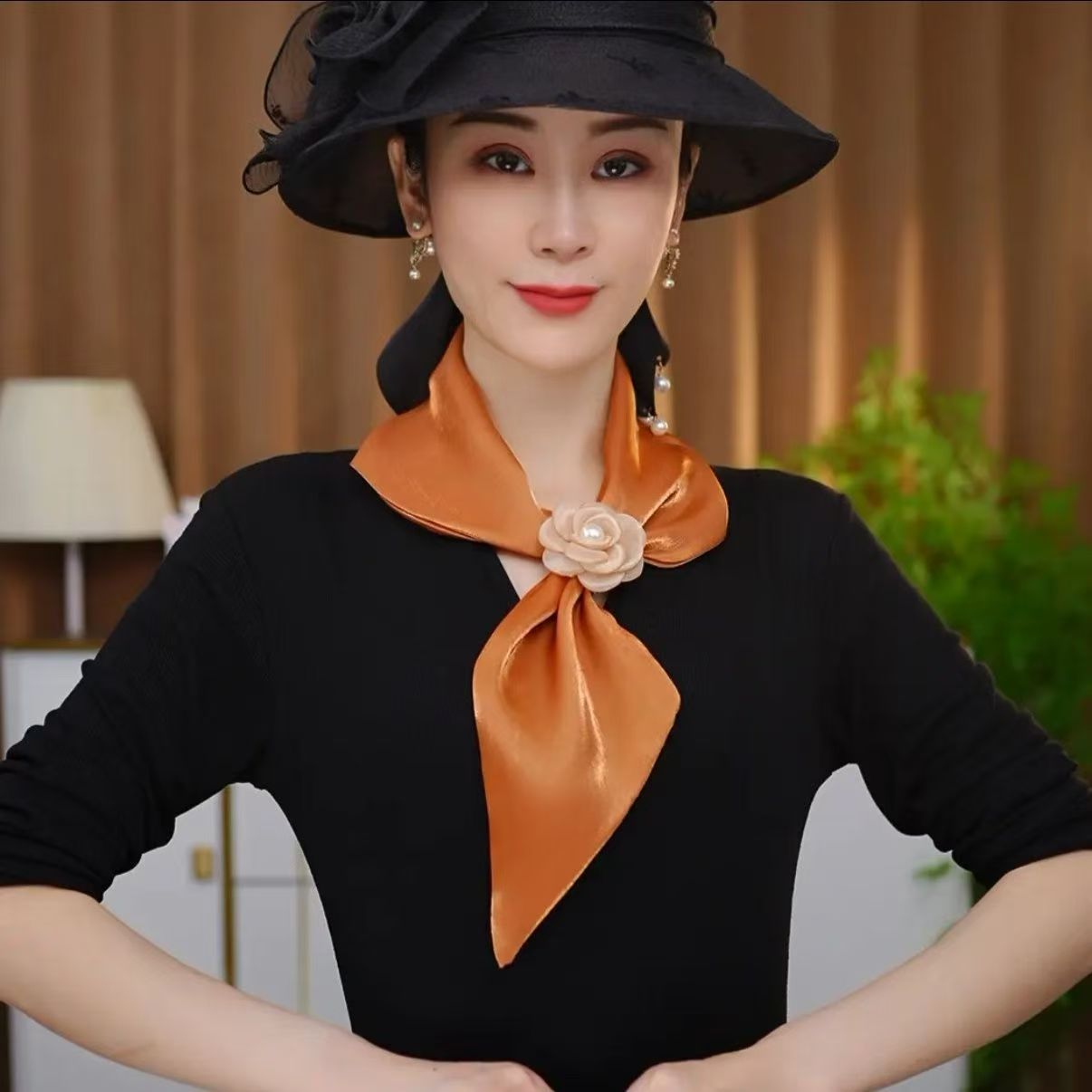 오렌지 + 오렌지 꽃