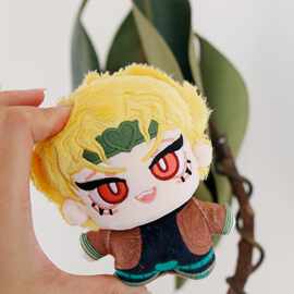 jojo迪奥10cm棉花娃娃JOJO 的奇妙冒险周边玩偶小挂件毛绒公仔