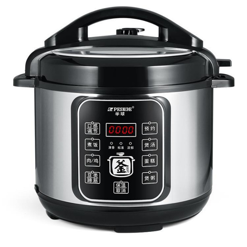 /電気圧力鍋 家庭用スマート 2L2.5L4L5L6L シングルガロン ダブルガロン圧力鍋 炊飯器 蒸し器|undefined
