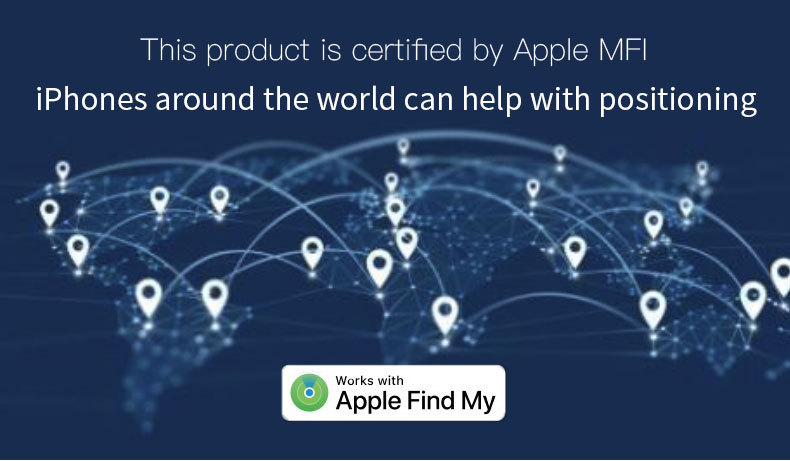 FindMy Bluetooth Tracker for iOS Keychain