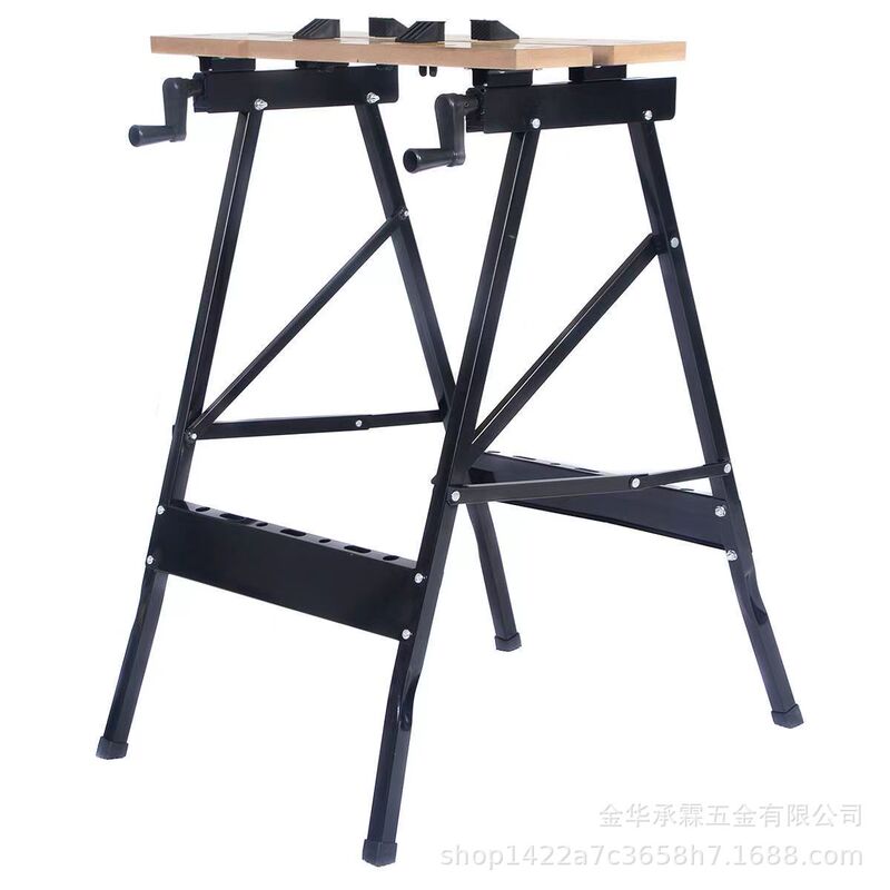 折り畳み木工作業台のこぎり台多機能手作り工具押し台フリップ鋸携帯台のこぎり小型作業台|undefined