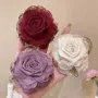 百搭花朵玫瑰鲨鱼夹