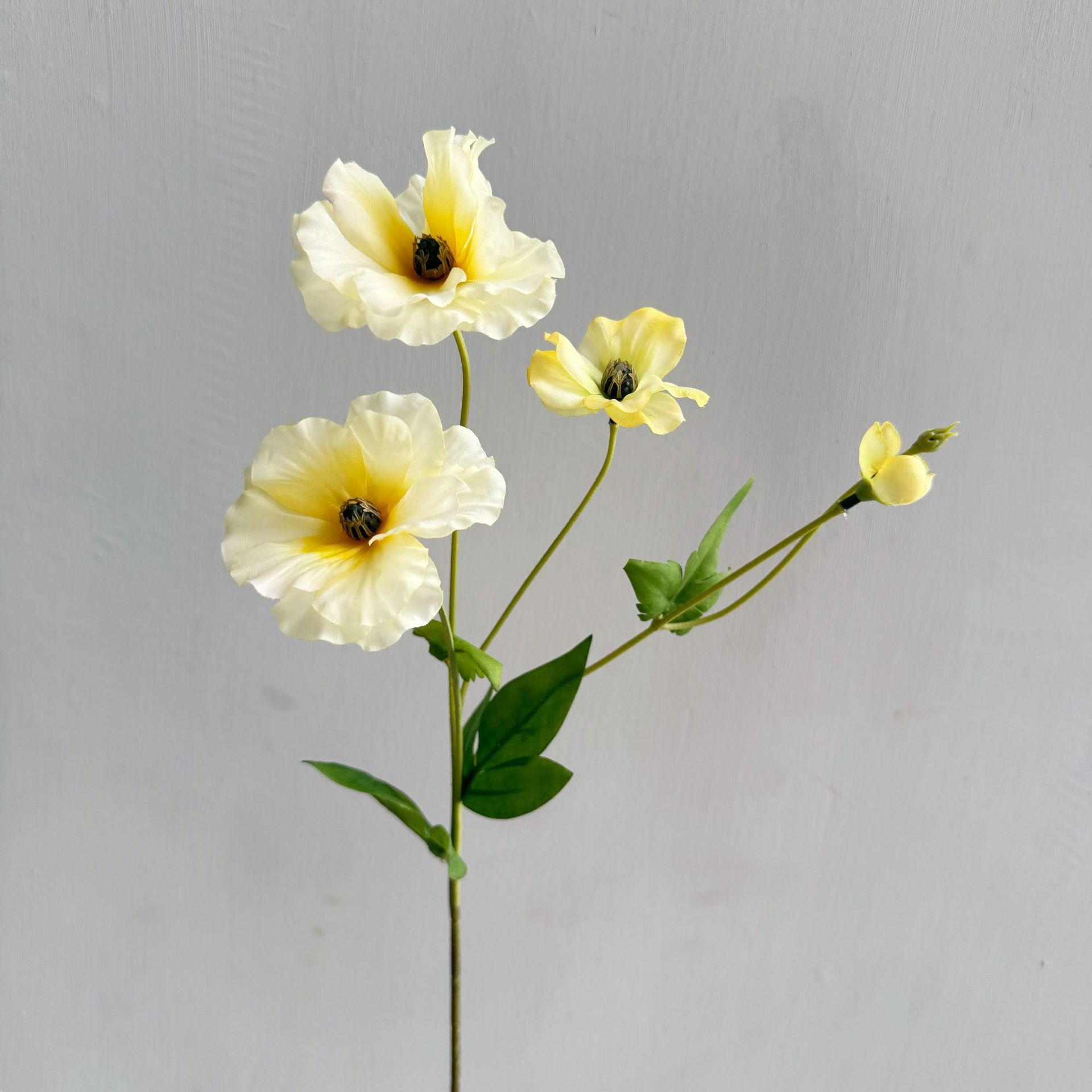 노란색