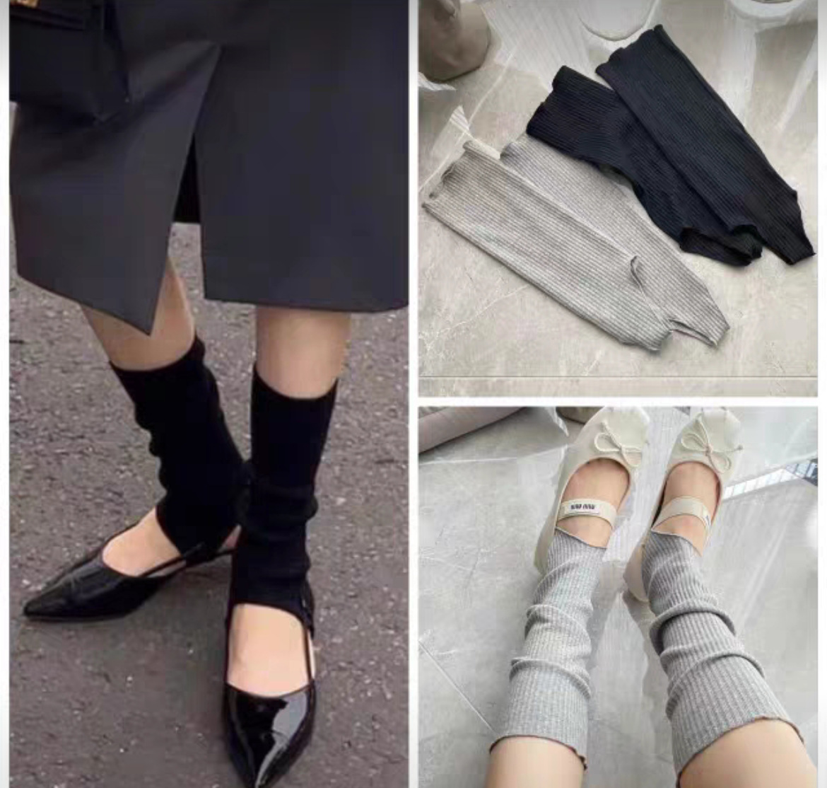Gaiters, summer elastic set