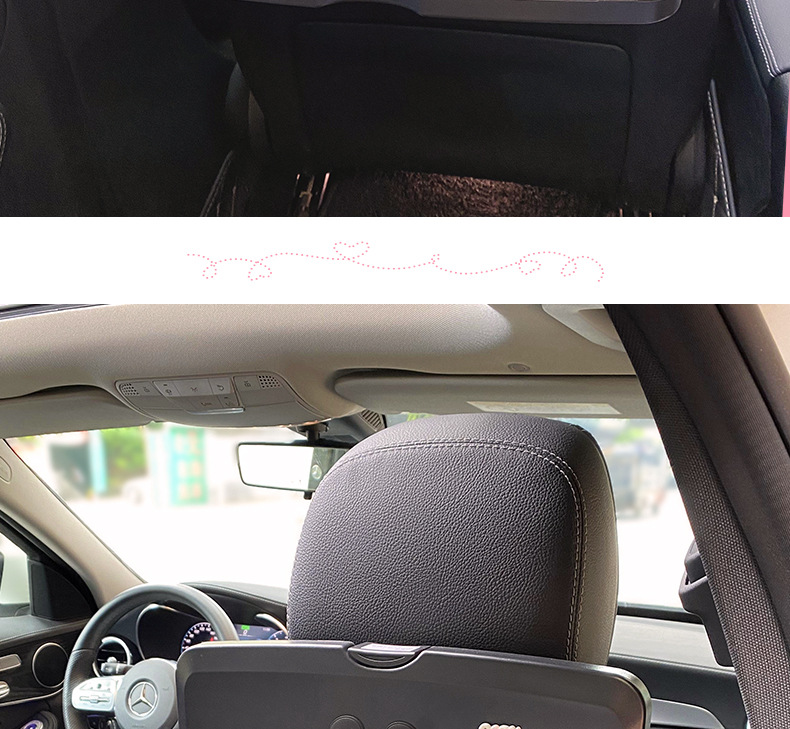Car Small Table, Rear Seat, Multifunctional Car Dining Table, Foldable Storage Dining Table, Computer Notebook Wholesale