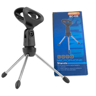 F-1 Microphone Triangle Stand Wireless Bluetooth Kogebao 858 Universal Desktop Live Broadcast Stand Tripod