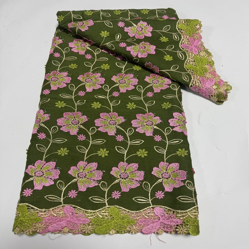 New High-Quality Laser Cotton Embroidery Lace Fabric Ethnic Style Clothing Fabric Manufacturer Wholesale New High-Quality Laser Cotton Embroidery Lace Fabric Ethnic Style Clothing Fabric Manufacturer Wholesale
