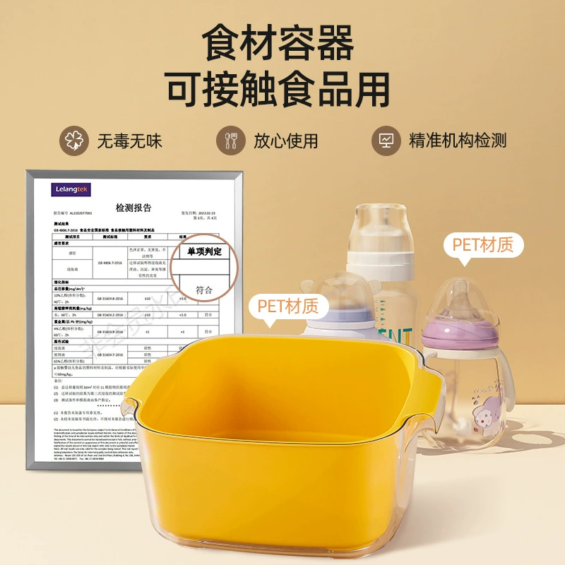 Double-layer plastic fruit drying rack for home use, basket