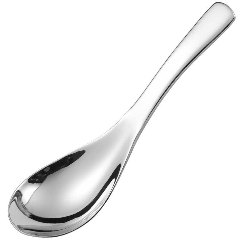 316ステンレススプーン304食事スプーンスプーンスープスプーン厚い子供のスプーンスプーン|undefined