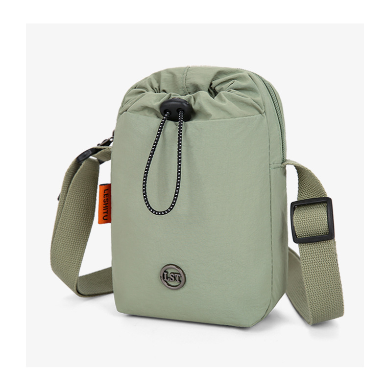 Bolso Bandolera para Teléfono Nailon Impermeable Con Cordón para Uso Diario