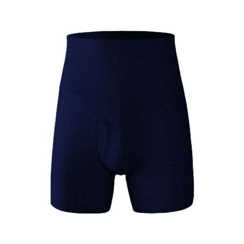 Factory underwear, foreign trade high-waisted men's underwear, tummy control, beer belly, Korean style anti-wear leg youth sports shorts for men