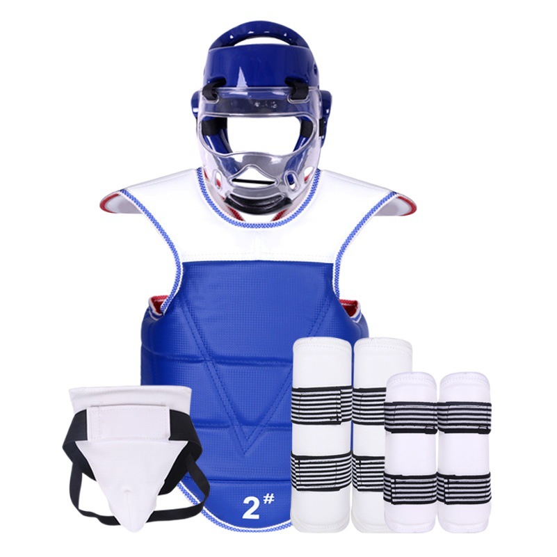Taekwondo Foot Protection Gloves, Competition Training Fighting Protective Gear, Taekwondo Protective Gear Set, Thickened Protective Gear