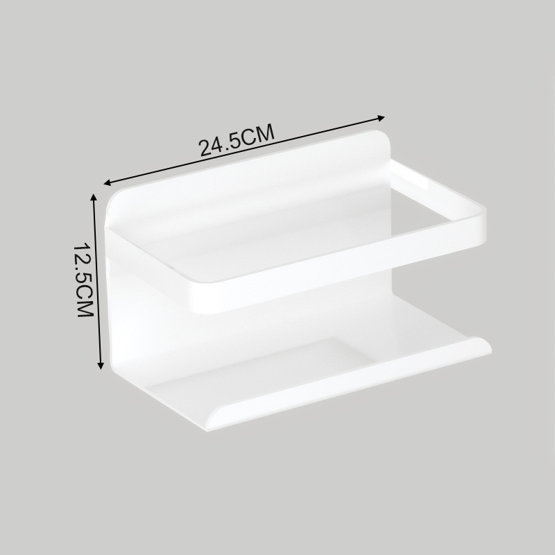 Escritorio, agujero, tablero, estante, tablero de exhibición de pared, estante de almacenamiento sin perforación de metal, estante para colgar en la pared