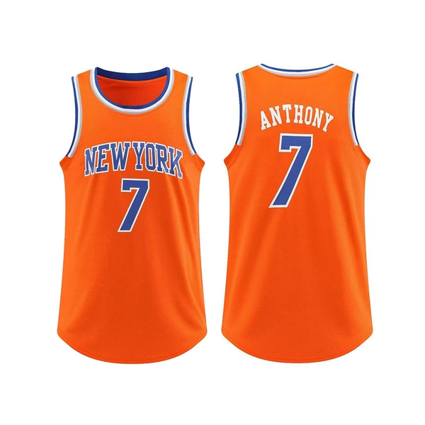 Knicks Orange No. 7 single top