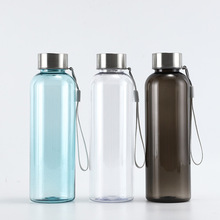 500ML不锈钢盖小口瓶 提绳小口杯 水杯随手杯太空杯印刷LOGO