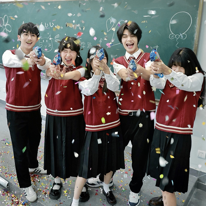 (2개) JK 조끼 조끼 칸타타 스포츠 회의 공연 교복 정장 중학생 고등학생 교복 정장