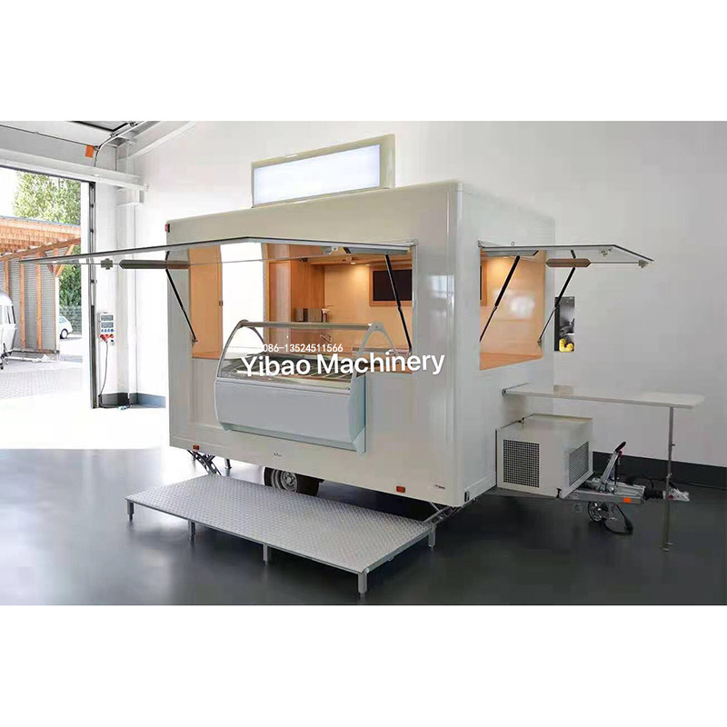 多功能餐车可移动咖啡车奶茶冰淇淋售卖车网红小吃美食甜点餐饮车