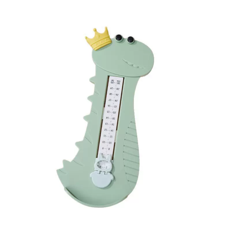 恐龙量脚器宝宝脚长测量尺婴儿家用精准量脚儿童量鞋神器测脚长器