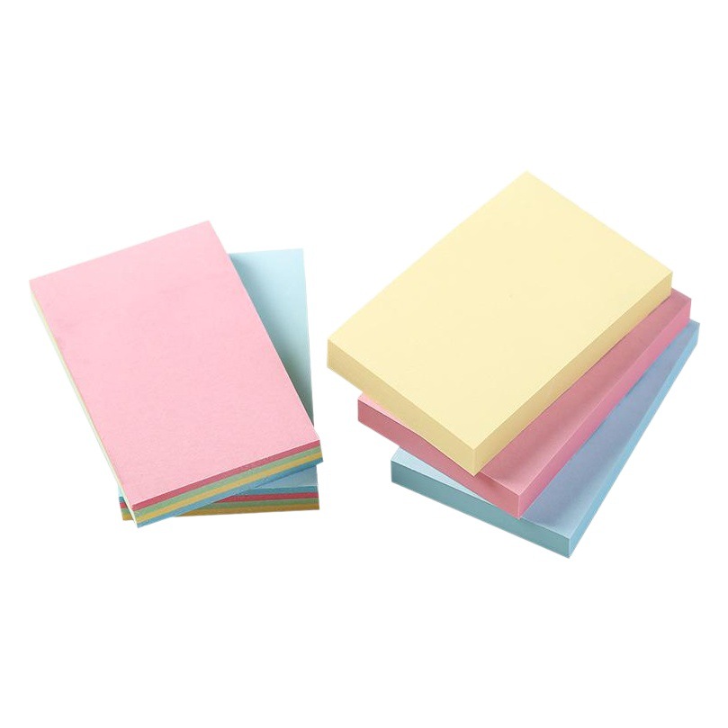 Notas adhesivas de oficina en stock, blocs de notas para estudiantes, notas adhesivas creativas y bonitas, notas adhesivas de índice, venta al por mayor.