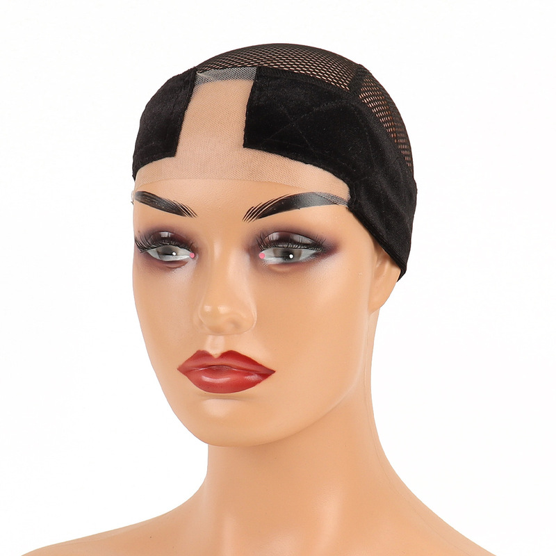 亚马逊T型蕾丝假发发带 天鹅绒魔术贴固定带 lace wig grip ban|undefined