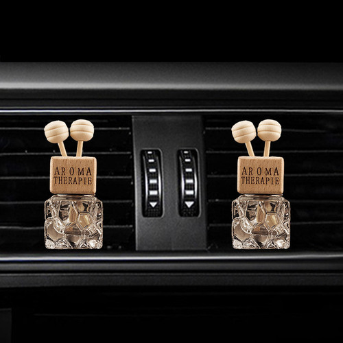 Car air outlet perfume bottle essential oil empty bottle aromatherapy bottle car interior perfume clip ornament car pendant