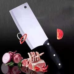 Black Plastic Handle PP Material Kitchen Knife Kitchen Knife for Cutting Vegetables and Meat Sharp Knife for Hotel Chefs