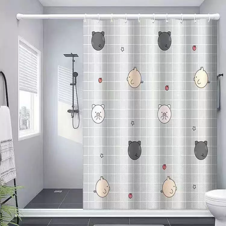 Curtain, set, tarpaulin for bath