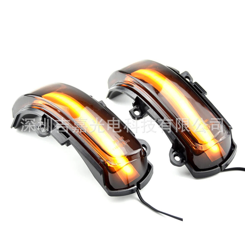 トヨタの第 6 世代カムリ、カローラ、リッツ、ヴィッツのバックミラー LED 流水ダイナミック ターン シグナルに適しています。|undefined