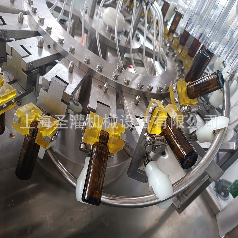 50毫升灌装机灌装机全自动高速超声波洗瓶机玻璃瓶洗瓶设备10ml