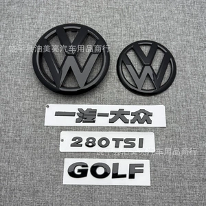 Volkswagen Golf 4, 5, 6, 7, 7.5 nəsil ön/arxa loqo, ingilis hərfləri ilə