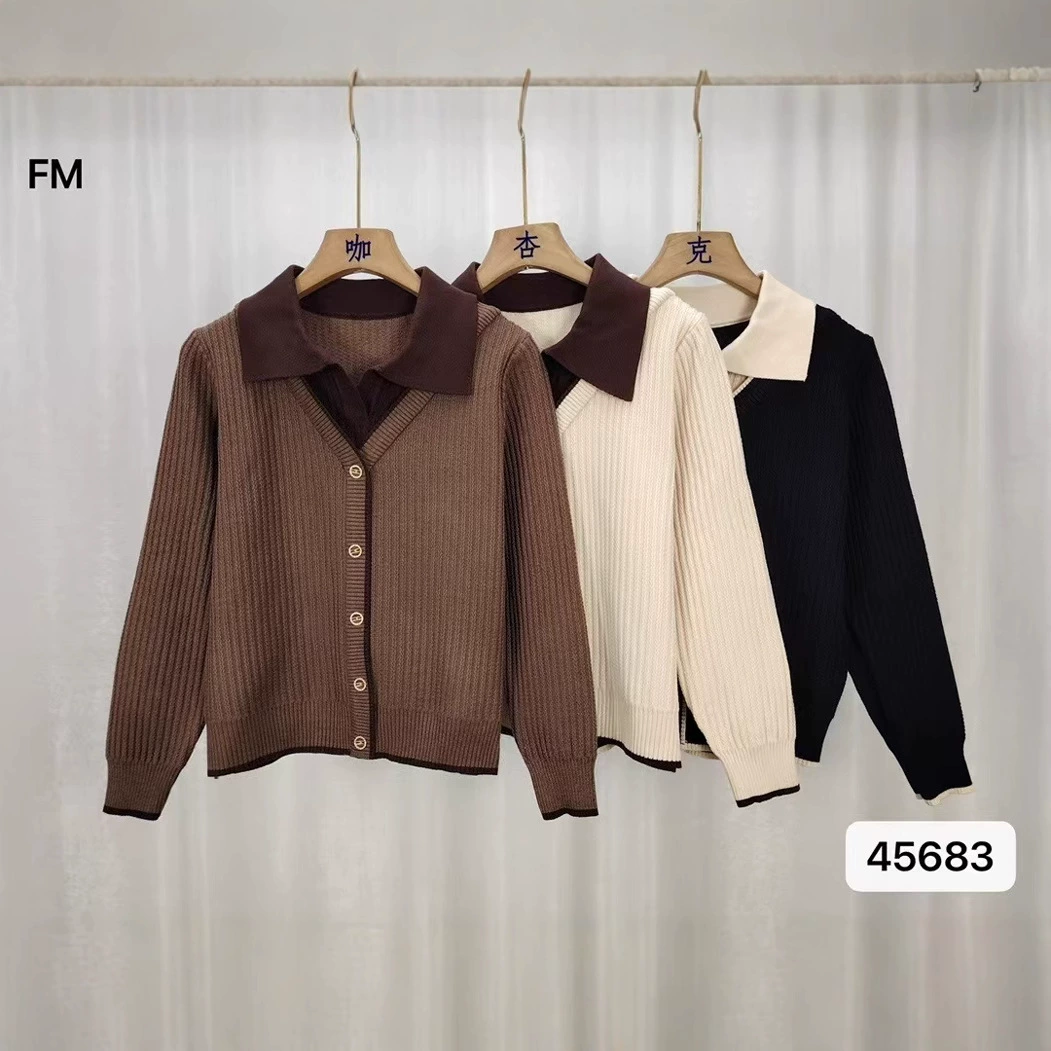 Set, knitted sweater, base universal long-sleeve, western style