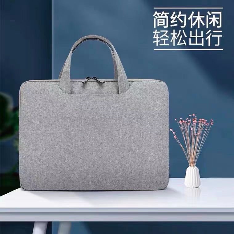 La bolsa para computadora portátil es adecuada para Apple, Huawei, Xiaomi, portátil, maletín de tela Oxford de gran capacidad y resistente al desgaste
