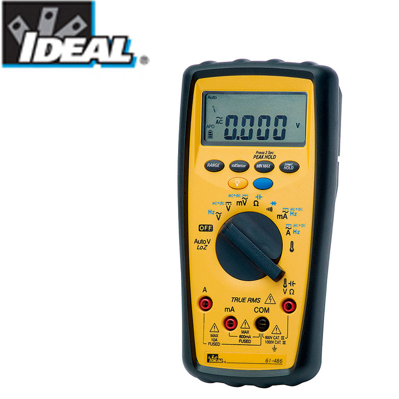 IDEAL美国进口万用表 61-486 测量频率、电容、温度
