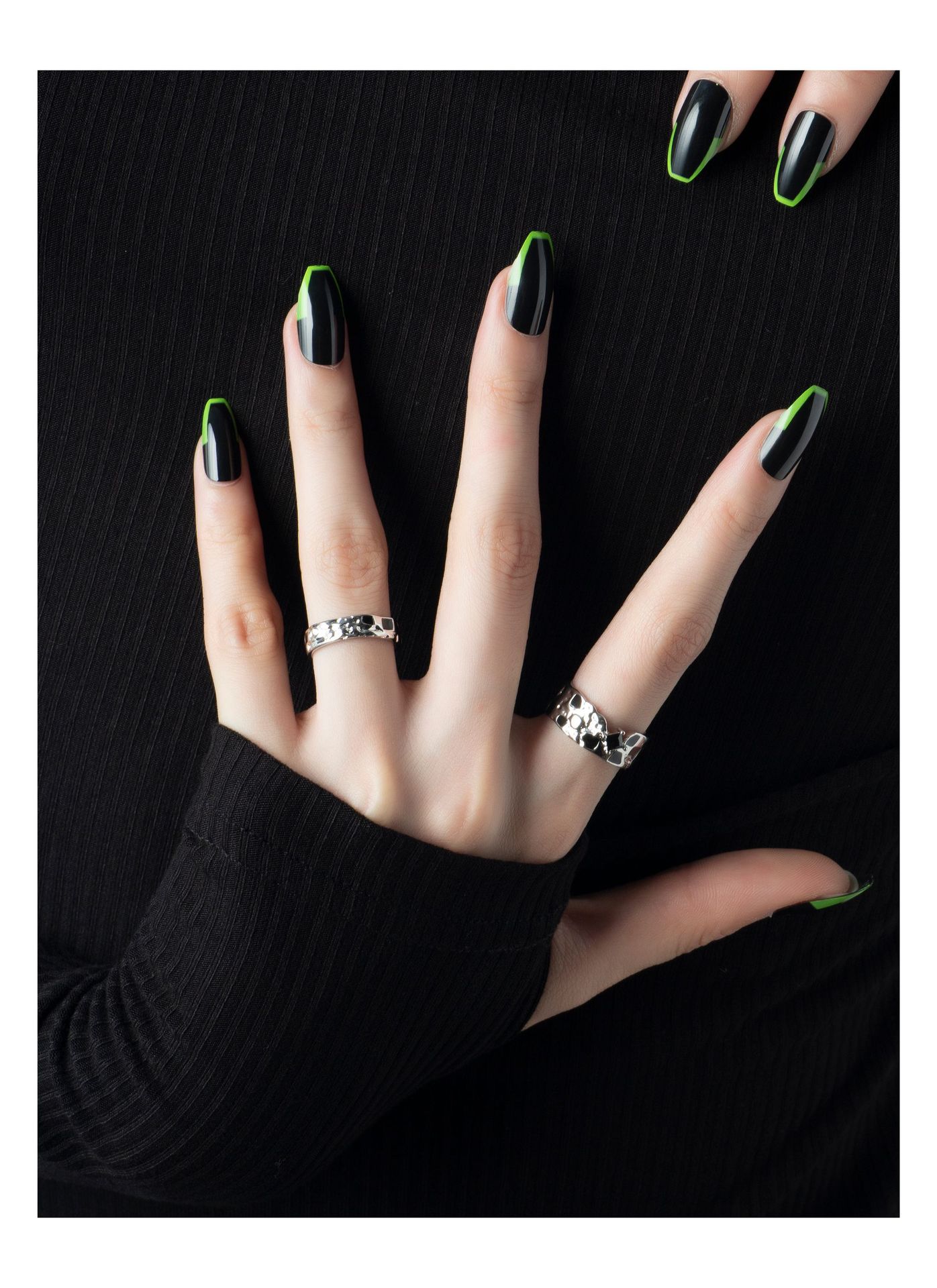 Fashion Geometric Copper Epoxy Plating Rings 1 Piece