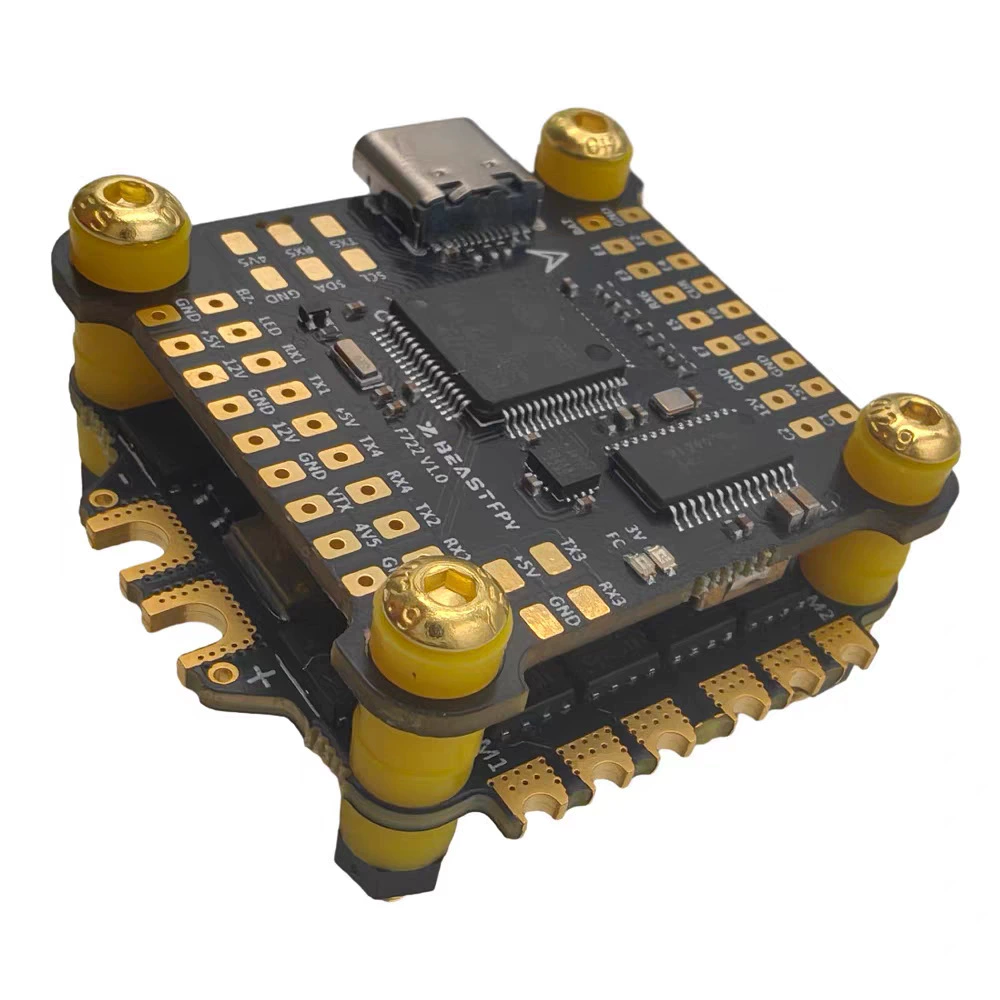 BEASTFPV [F722/F7 + регуляторы 50A/60A/65A, полётный контроллер и ESC комплект F722 с 65A]