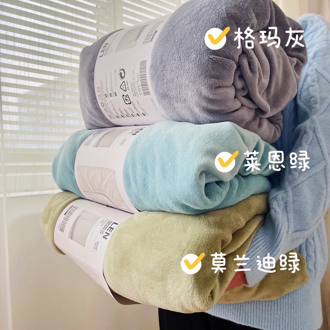 Solid Color Velvet Single Bed Cover Winter Milk Velvet Mattress Protector Warm-proof Bedspread Simple Plain Bed Cover