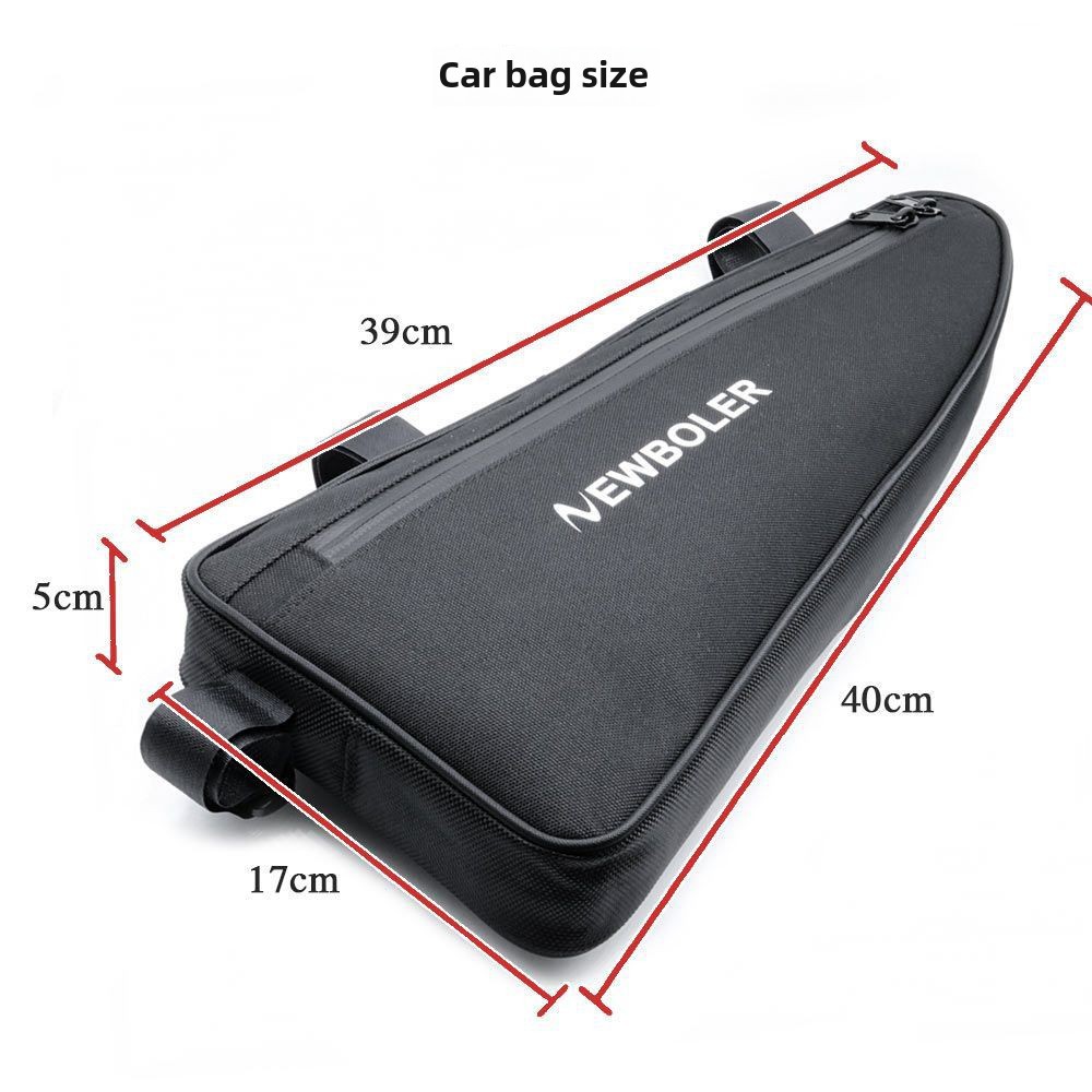 Bolsa de triângulo para ciclismo ao ar livre Bolsa de viga Kit de ferramentas para mountain bike Bolsa para tubo superior totalmente à prova d'água Bolsa para equipamento de ciclismo Bolsa para bicicleta_voghion.com