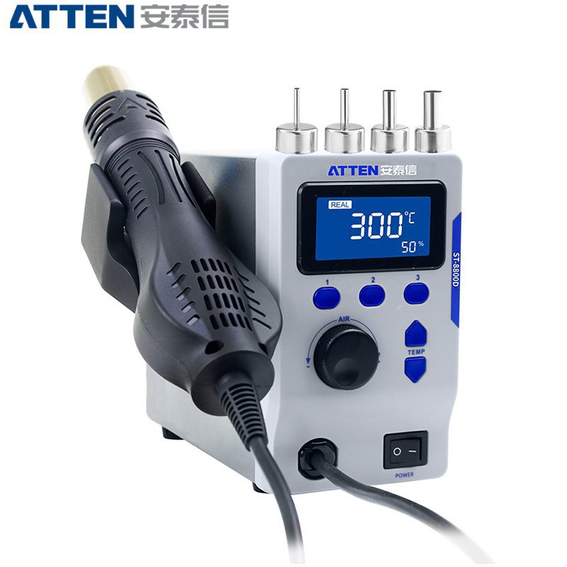 安泰信 ST-8800D 热风拆焊台数显防静电热风枪焊台热风返修台800W