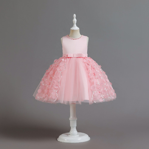 Amazon Kids' Formal Dresses, Children's Wedding Gowns, Stylish Performance Outfits, Trendy Girls' Princess Dresses—Wholesale, Exclusively for Cross-Border Markets