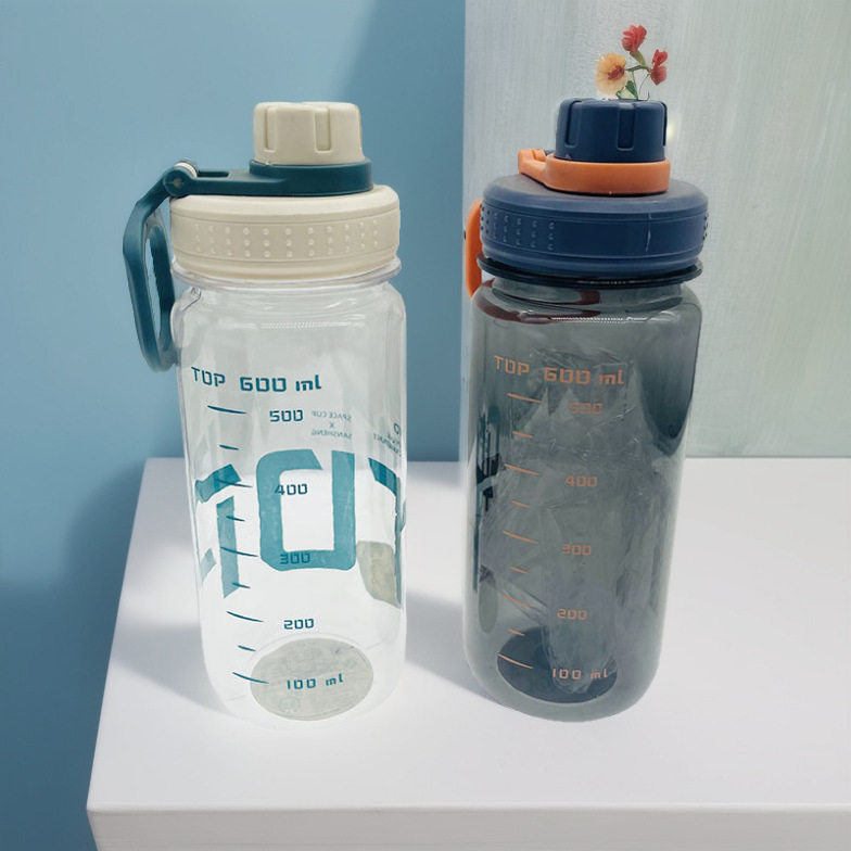 Taza de agua de plástico Sansheng para hombres y mujeres de gran capacidad 1000ml portátil conveniente deportes hervidor estudiante taza de ocio al aire libre