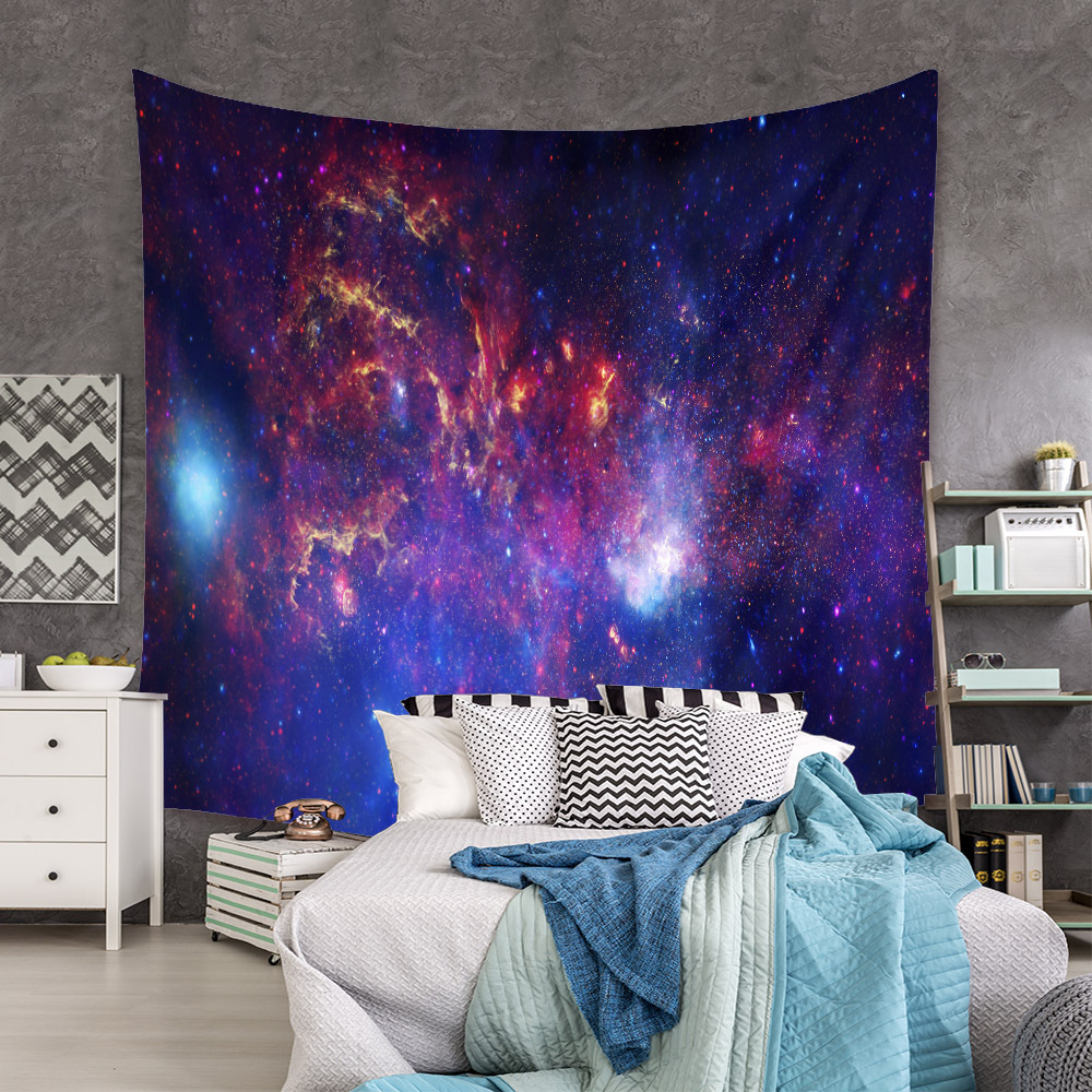 Fashion Universe Painting Wall Decoration Cloth Tapestry Wholesale Nihaojewelry display picture 69