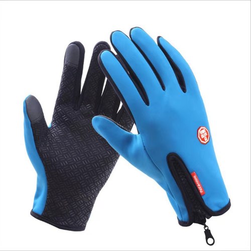 Waterproof, windproof, and slip-resistant ski zippered gloves